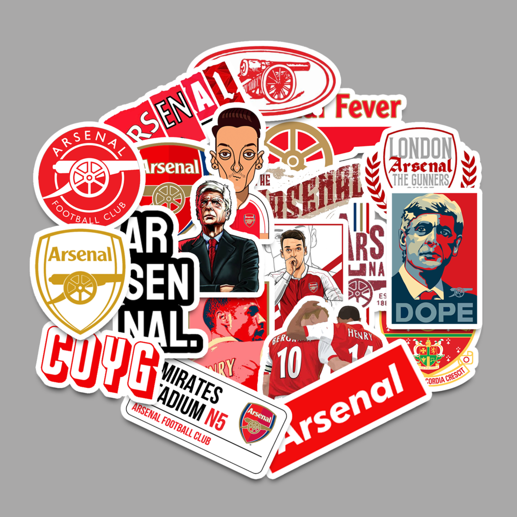 Sticker Pack Arsenal F.C. [20 Pcs]