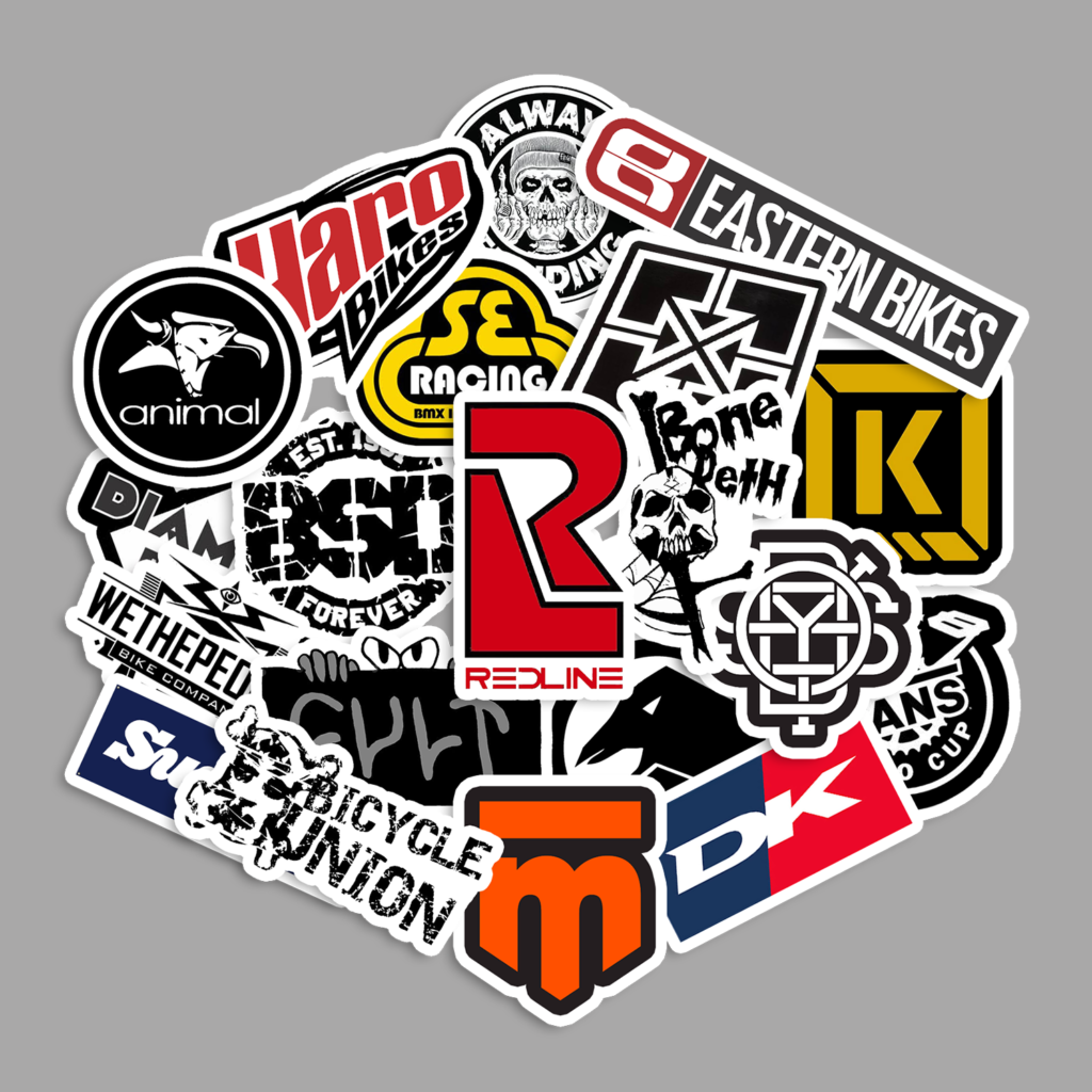 Sticker Pack BMX Brands [20 Pcs]