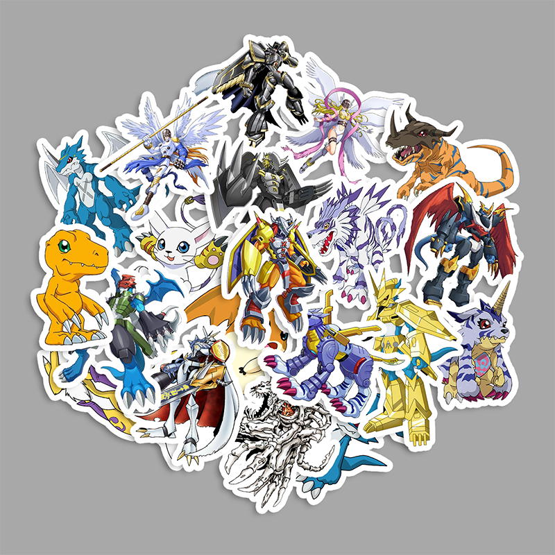 Sticker Pack Digimon [20 Pcs]