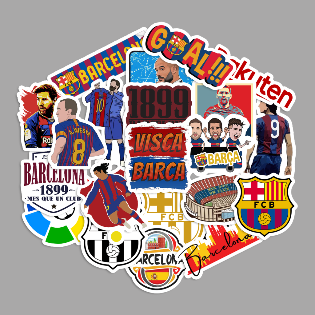 Sticker Pack FC Barcelona [20 Pcs]
