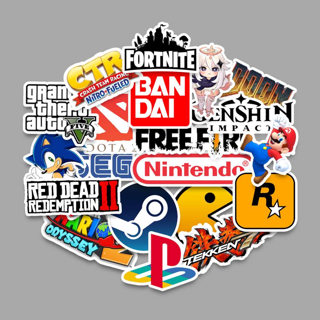 Sticker Pack Gaming [20 Pcs]