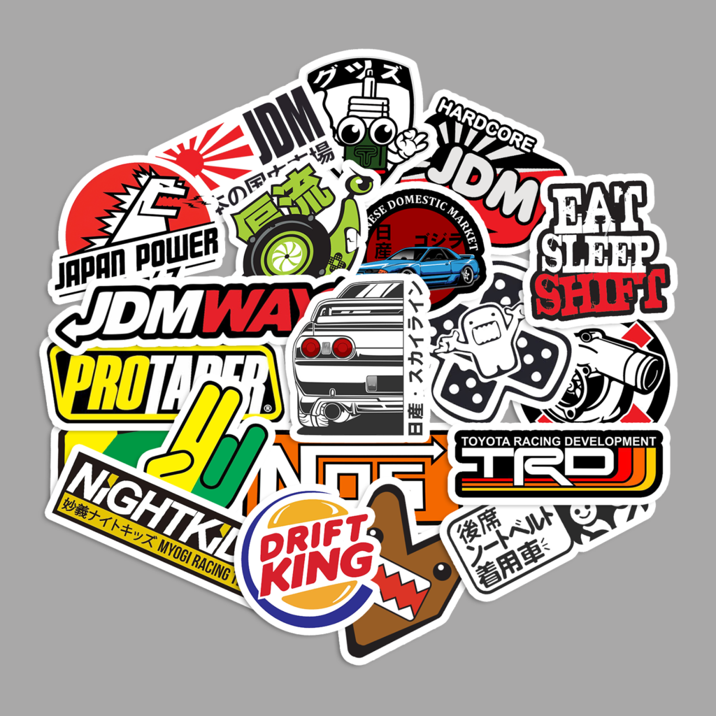 Sticker Pack JDM Vol. 1 [20 Pcs]