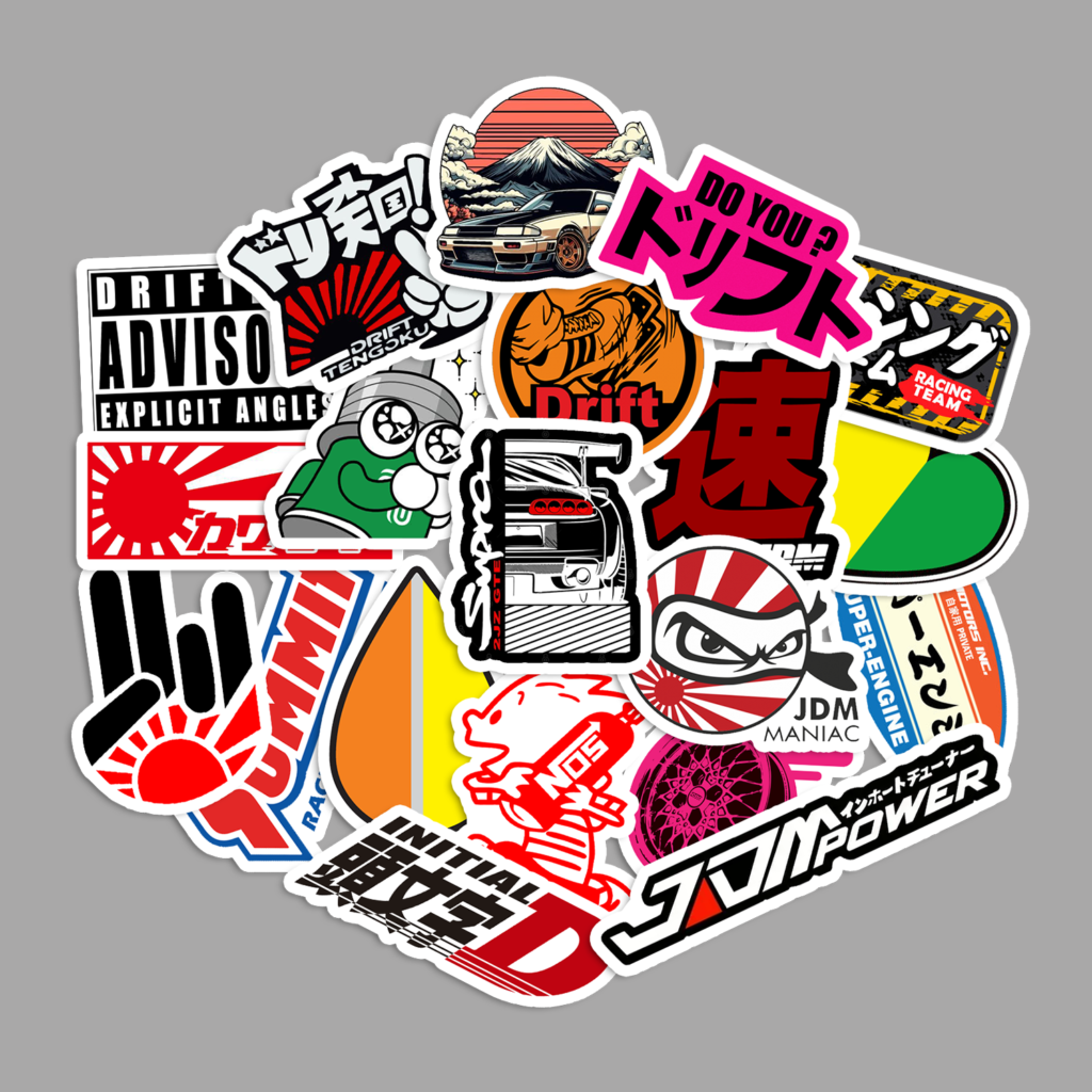 Sticker Pack JDM Vol. 2 [20 Pcs]