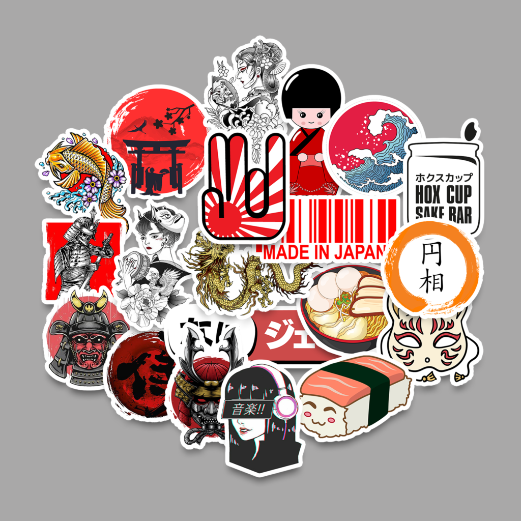 Sticker Pack Japan / Jepang Vol. 3 [20 Pcs]