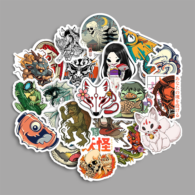 Sticker Pack Japanese Yokai [20 Pcs]