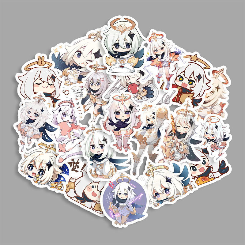 Sticker Pack Paimon Genshin Impact [20 Pcs]