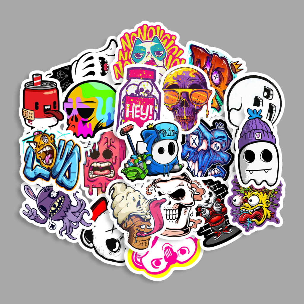 Sticker Pack Street Art [20 Pcs]