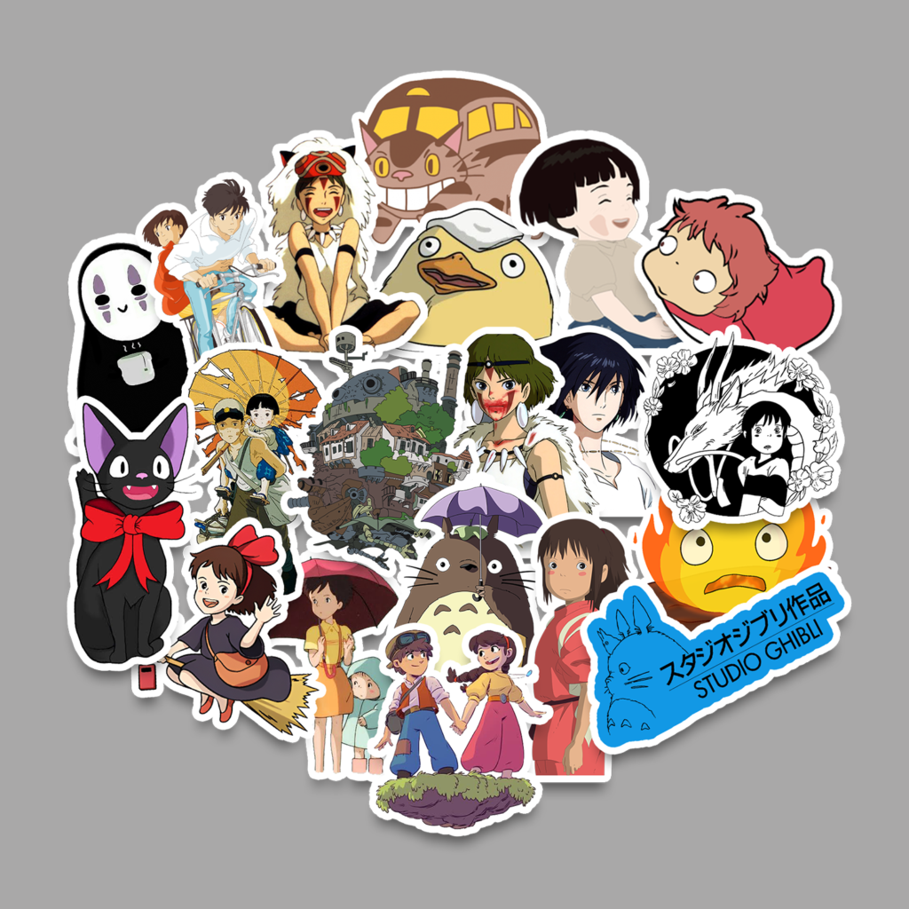 Sticker Pack Studio Ghibli [20 Pcs]