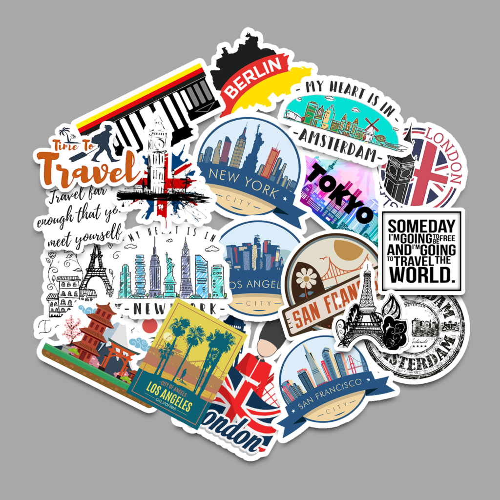 Sticker Pack Traveling [20 Pcs]