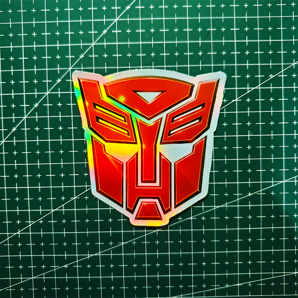 Stiker Hologram Movie Transformers | Autobot Logo - Gambar 2