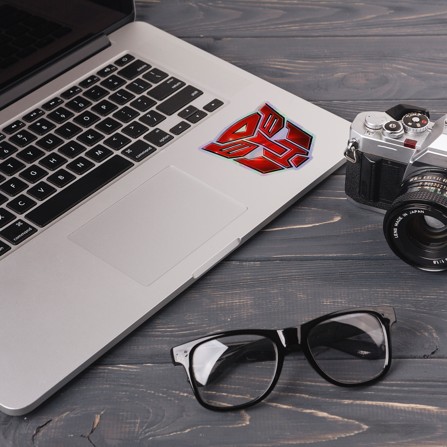 Stiker Hologram Movie Transformers | Autobot Logo - Gambar 3