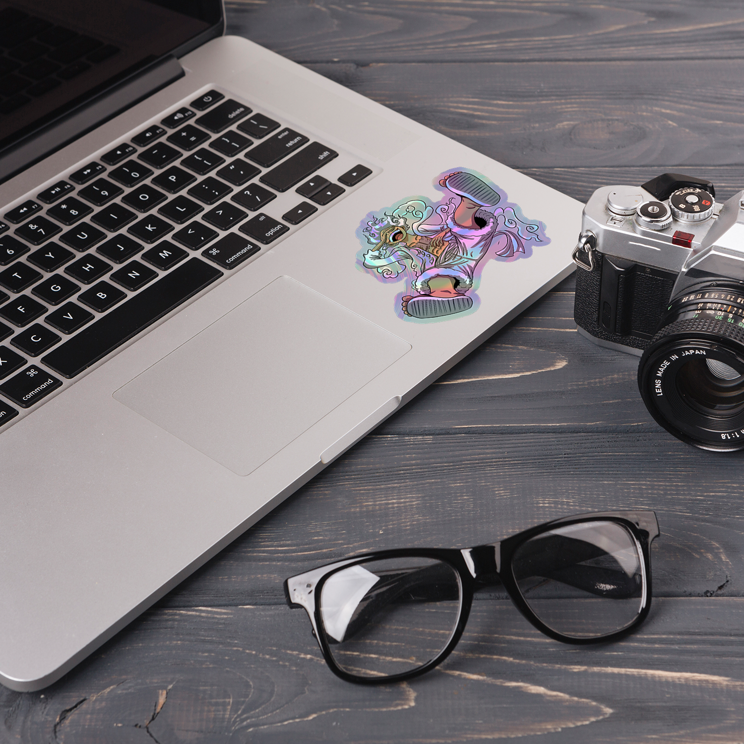 Stiker Hologram Anime One Piece | Luffy Gear 5 - Gambar 3