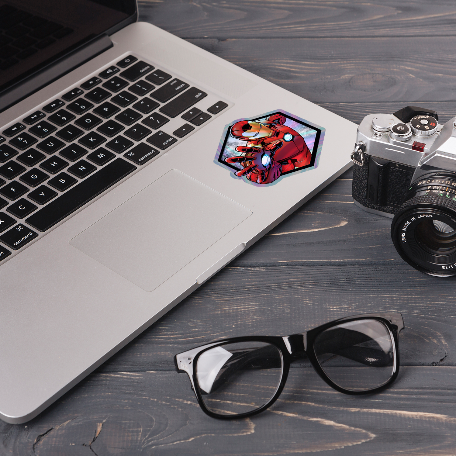 Stiker Hologram Movie Marvel | Iron Man - Gambar 3