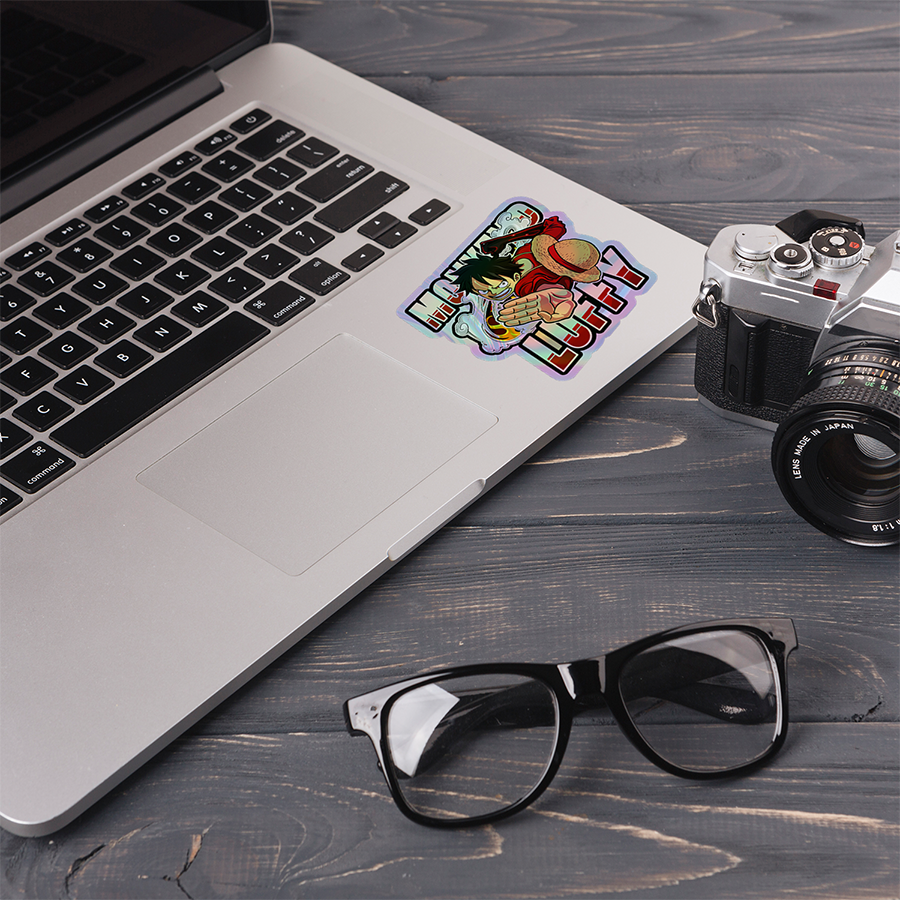 Stiker Hologram Anime One Piece | Monkey D. Luffy - Gambar 3