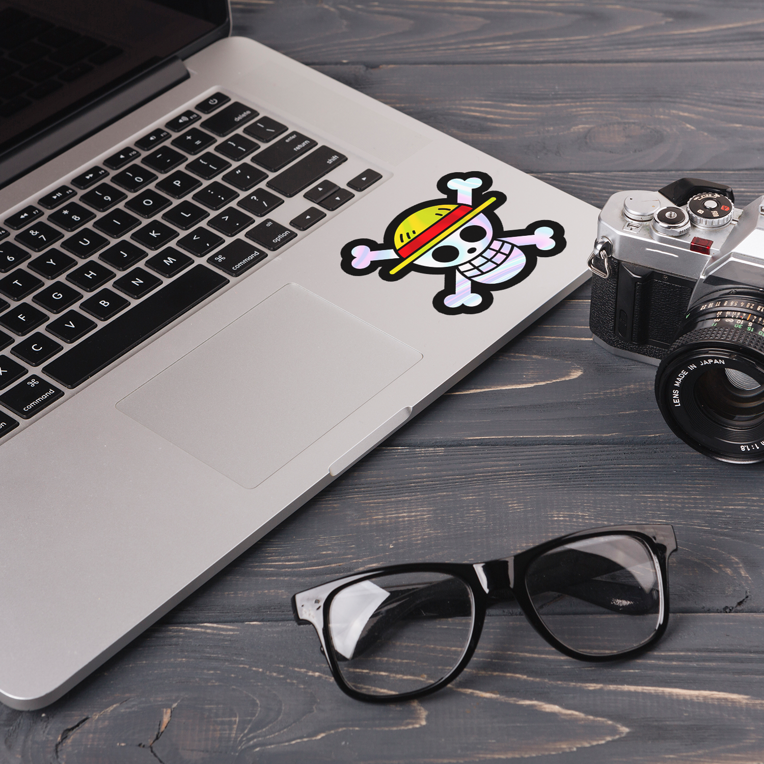 Stiker Hologram Anime One Piece | Jolly Roger - Gambar 3