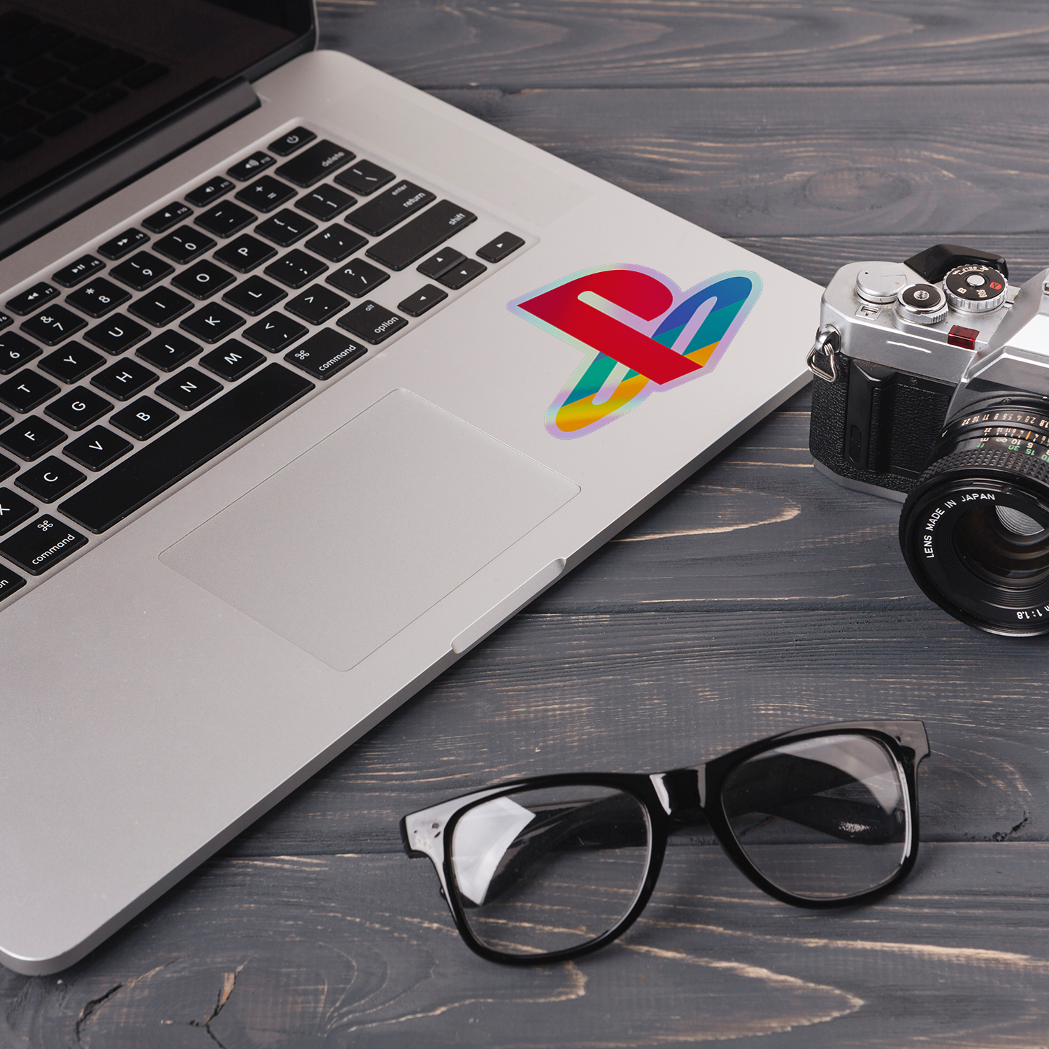 Stiker Hologram Gaming | Playstation Logo - Gambar 3